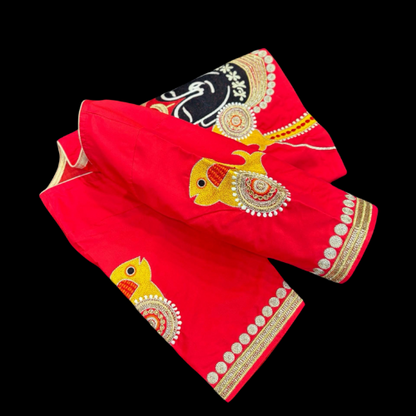 Divine Rukmai Embroidery Blouse by 18Foreverrr