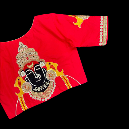 Divine Rukmai Embroidery Blouse by 18Foreverrr