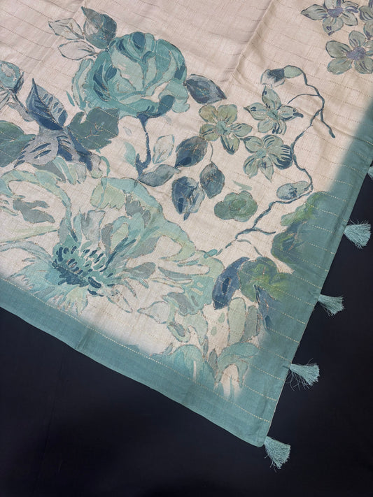 Art Tussar Saree