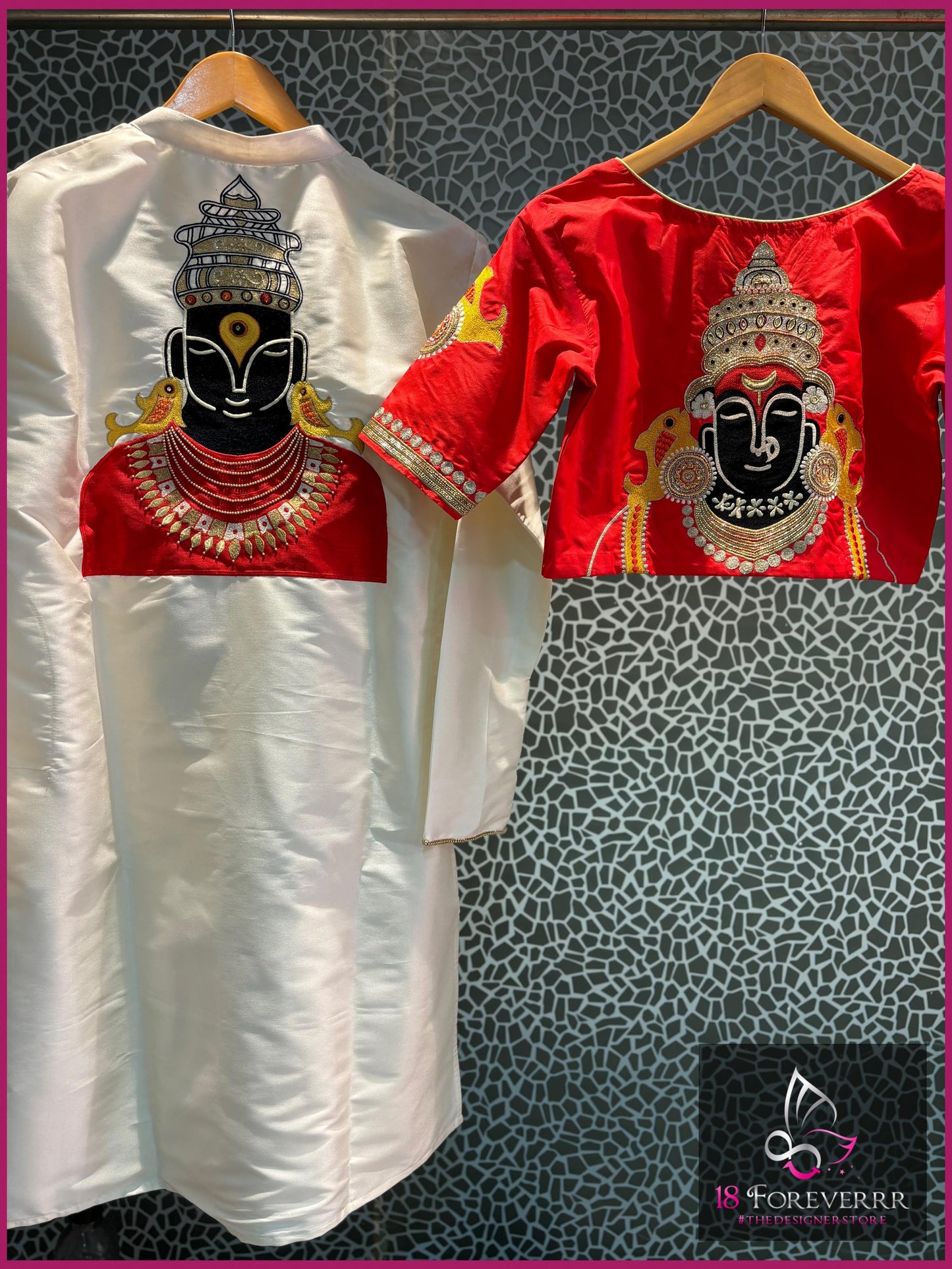 Divine Rukmai Embroidery Blouse by 18Foreverrr