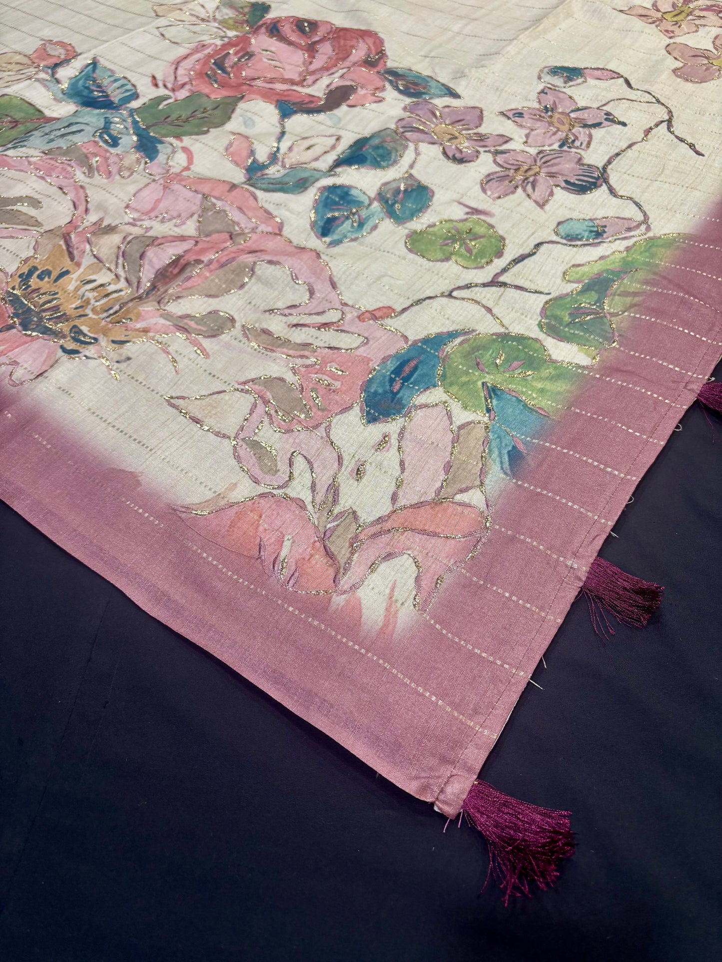 Art Tussar Saree