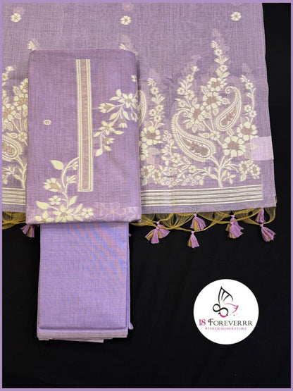 Jamdani Suits - Unstiched