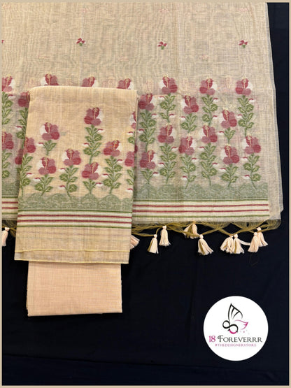 Jamdani Suits - Unstitched