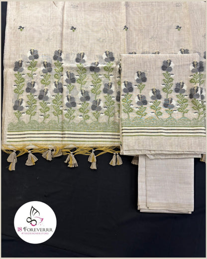 Jamdani Suits - Unstitched