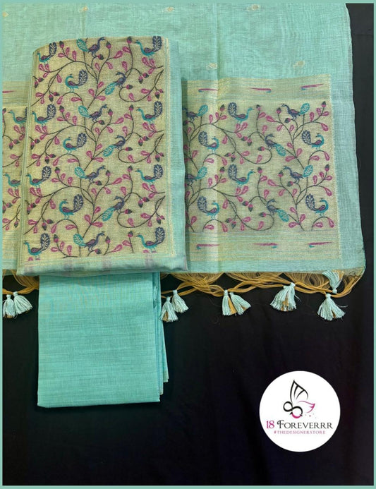 Banarasi Cotton Suits - Unstitched