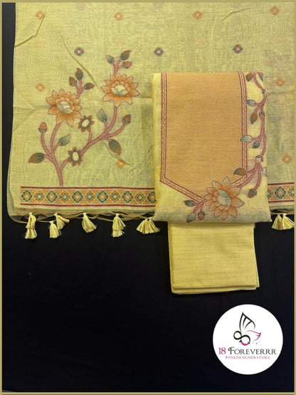 Jamdani Suits - Unstitched