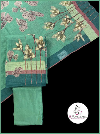 Linen Unstitched Suits