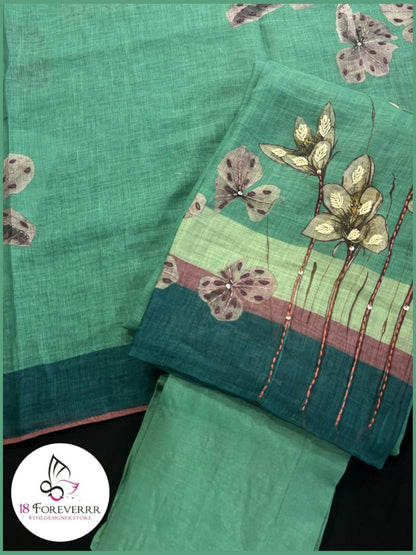 Linen Unstitched Suits