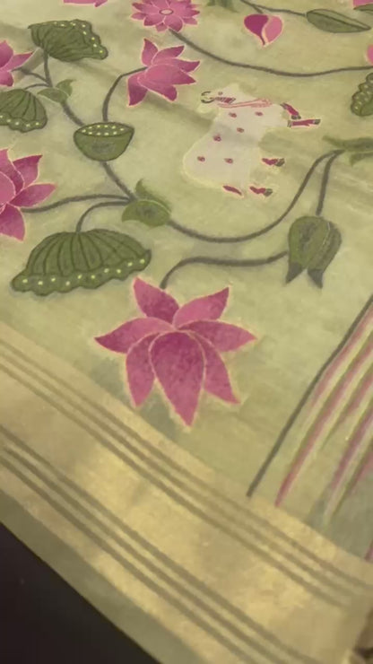 Pichwai Tales on Tissue
